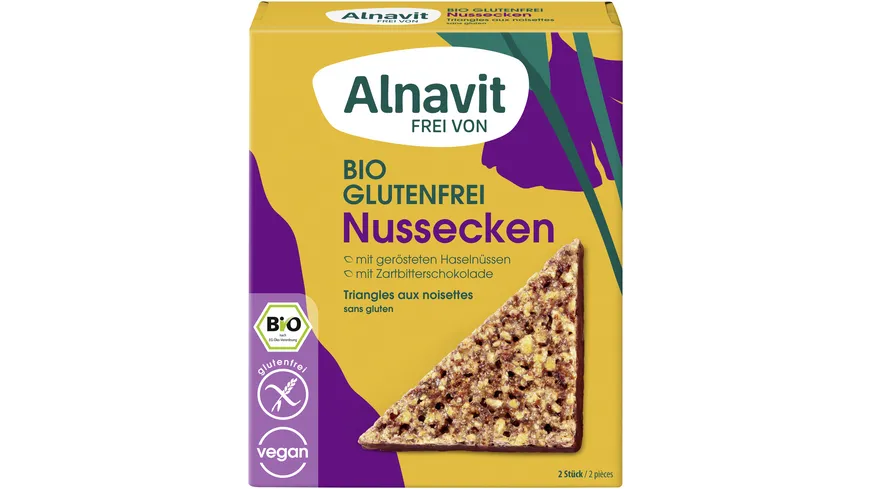 Alnavit Bio Nussecken glutenfrei 150 g