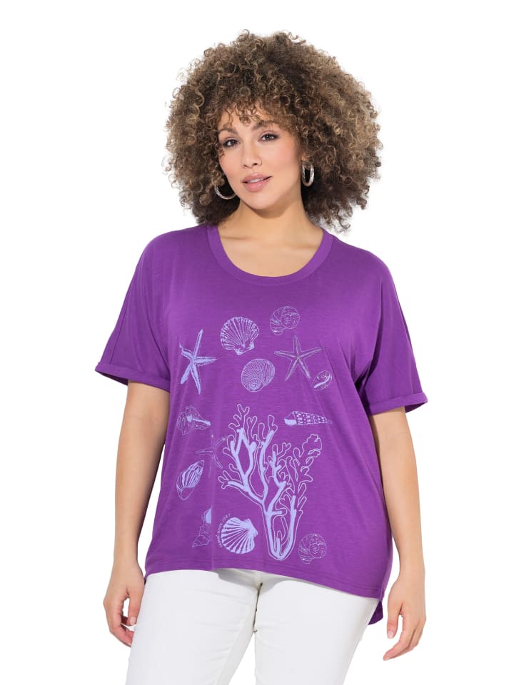 Ulla Popken Shirt in lila günstig kaufen