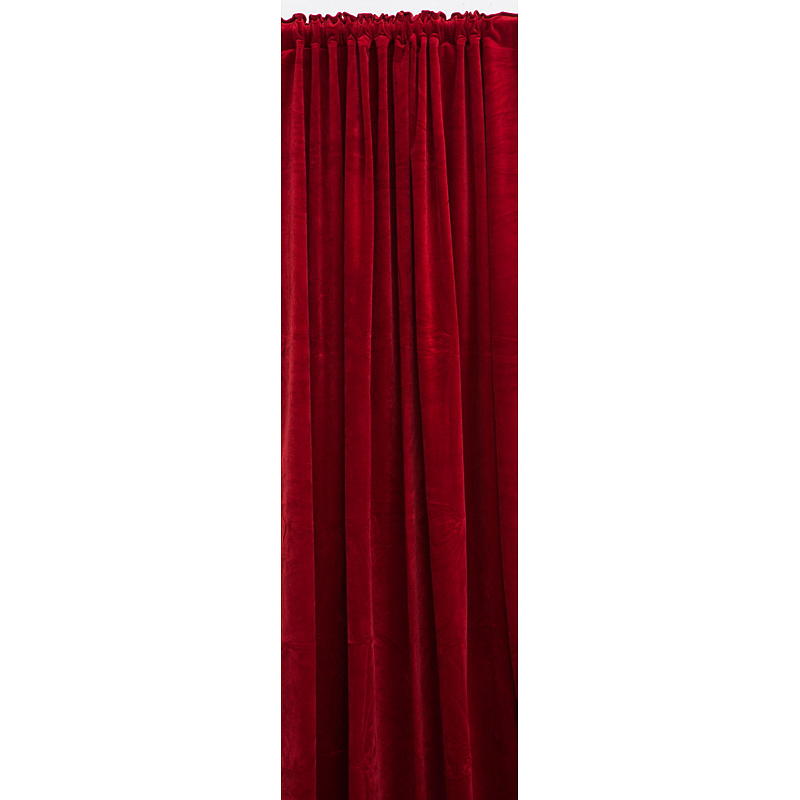 Home Gardin 140x160 cm, velvet rød