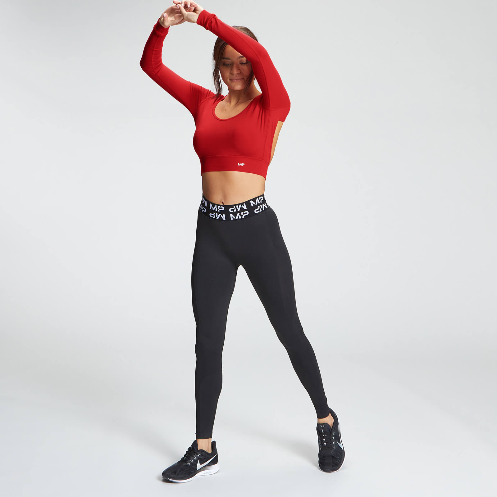 MP Women's Power Long Sleeve Top - Danger