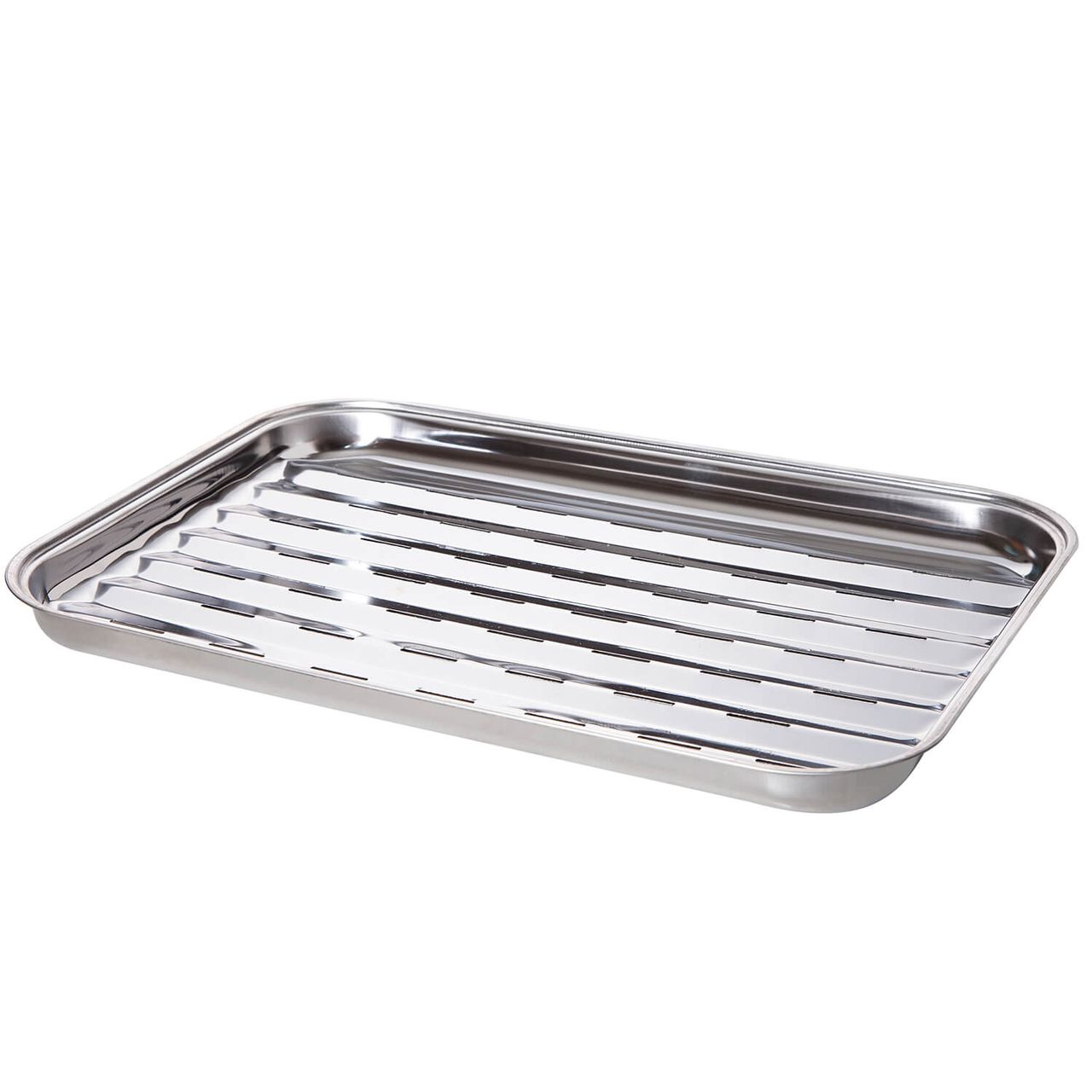 PaellaWorld International Paella World Edelstahl-Grillschale 34x24x2,5 cm spülmaschinengeeignet für Holzkohle-, Gas- und Elektrogrills