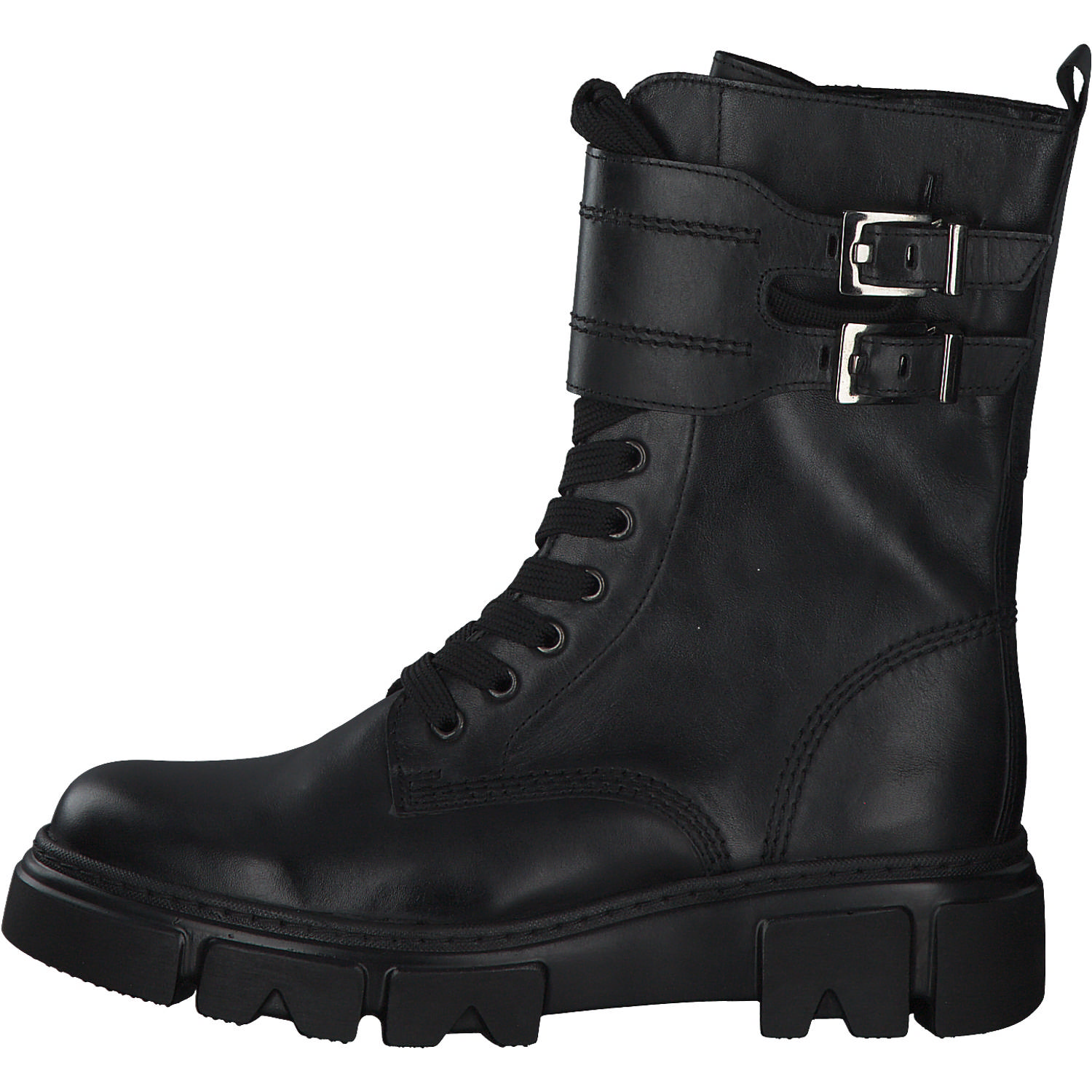 Gabor 91.734, Schnürstiefeletten, Damen, Schwarz