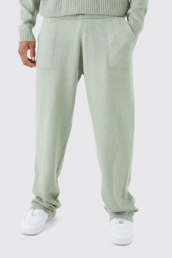 Lockere Jogginghose mit weitem Bein