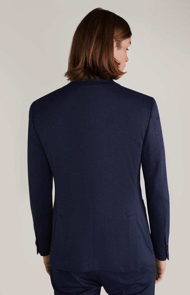 Jersey-Baukasten-Sakko Dash in Navy meliert
