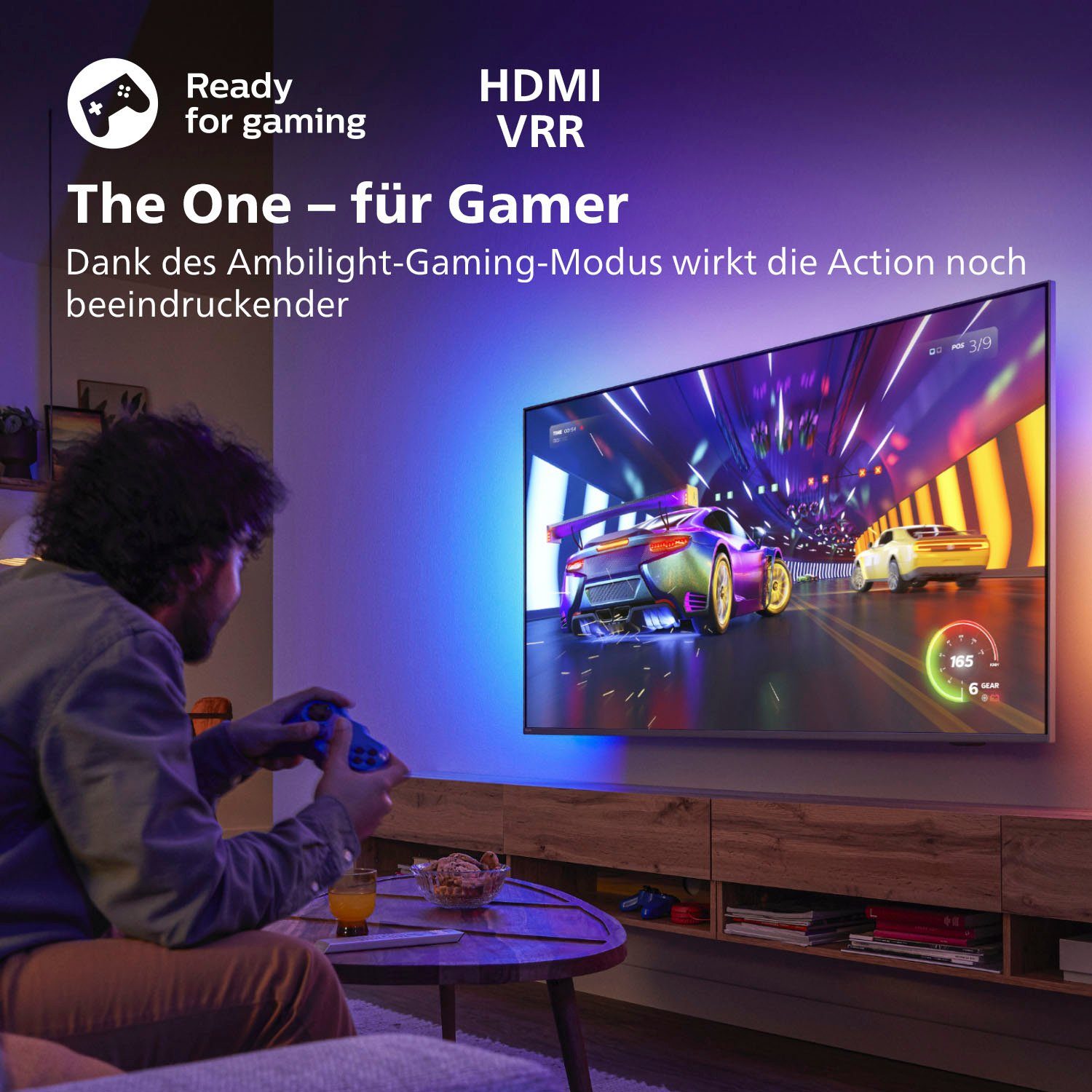 Philips 65PUS8507/12 LED-Fernseher (164 cm/65 Zoll, 4K Ultra HD, Android TV, Smart-TV)