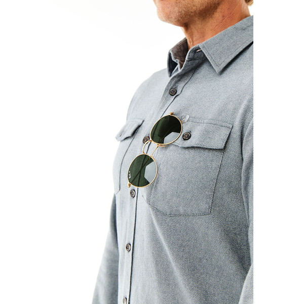 BRISTOL ORGANIC COTTON TWILL L/S Herren - Outdoor Hemd