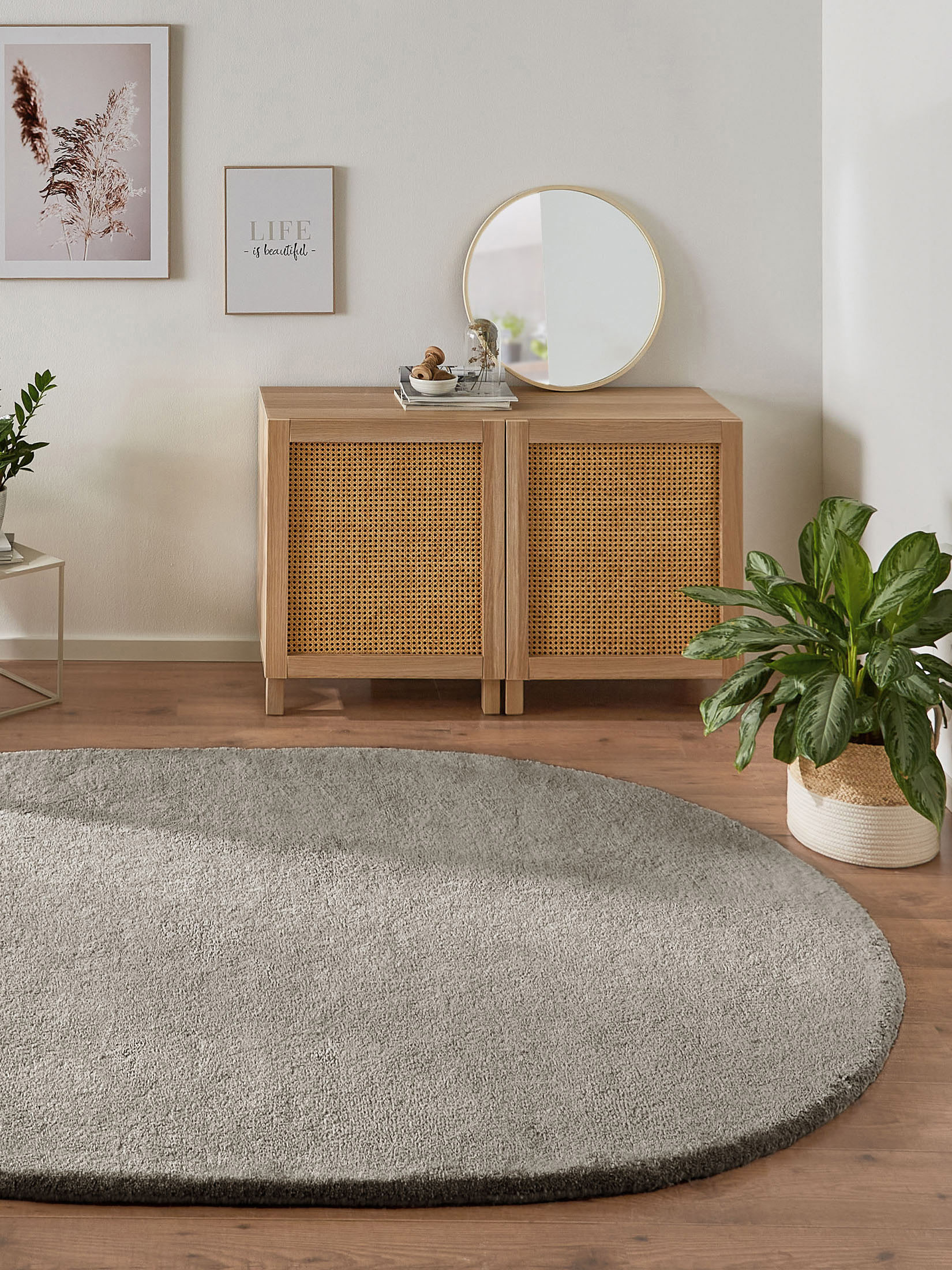Mavora Woll-Teppich, Stone Grey