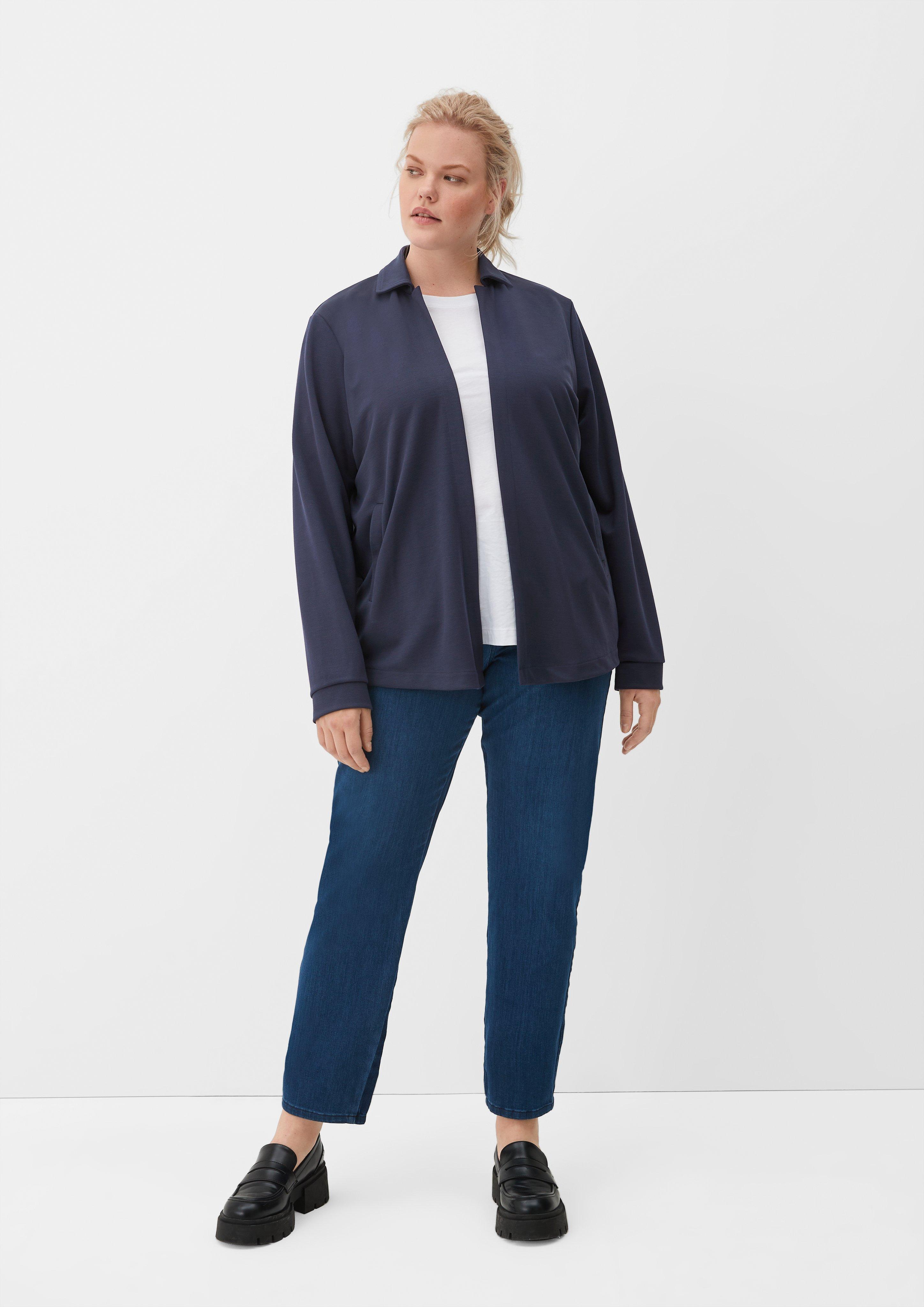 Shirtjacke mit Umlegekragen  2121681-5959