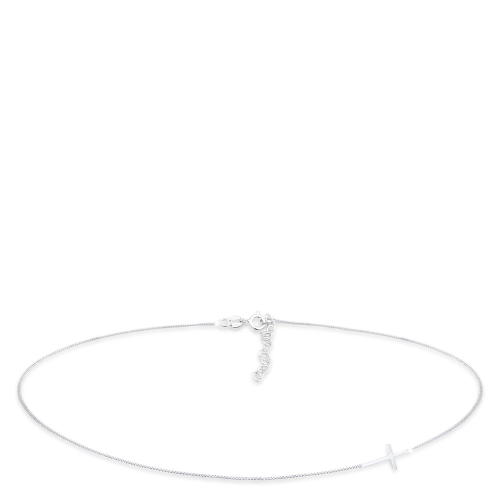Elli Elli by Julie & Grace Collier Choker Trend Blogger Femme Argent, Collier ras du c collier