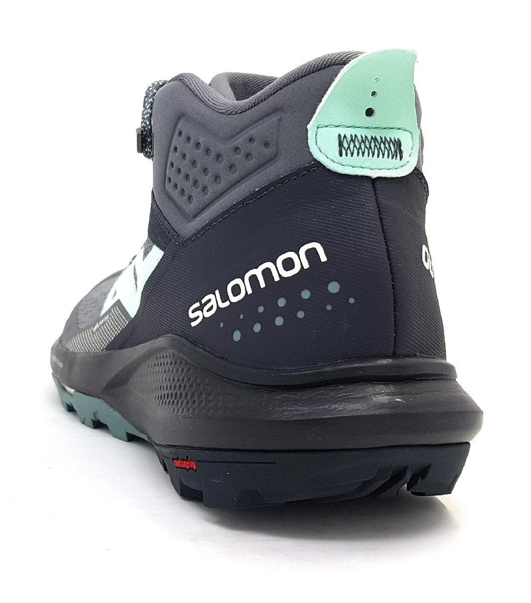 Salomon Out Oulse Mid GTX W L47067200 Grau Ebony/ Quiet Shade/ Ebony