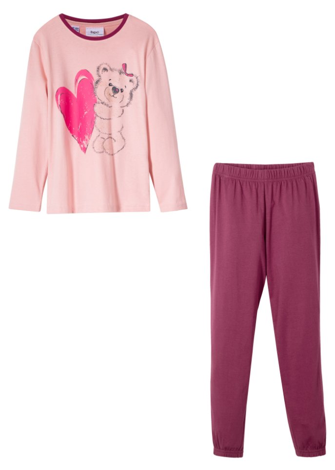 Mädchen Pyjama (2-tlg. Set)
