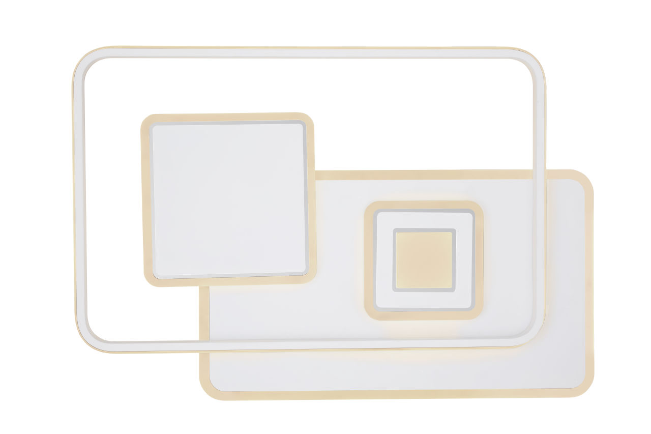 Globo Lighting - RODERICK - Deckenleuchte Metall weiß, LED