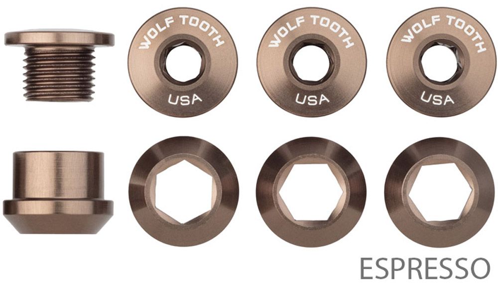 Wolf Tooth Components 1-fach Kettenblattschrauben (4 Stück) kaufen | Bike-Discount