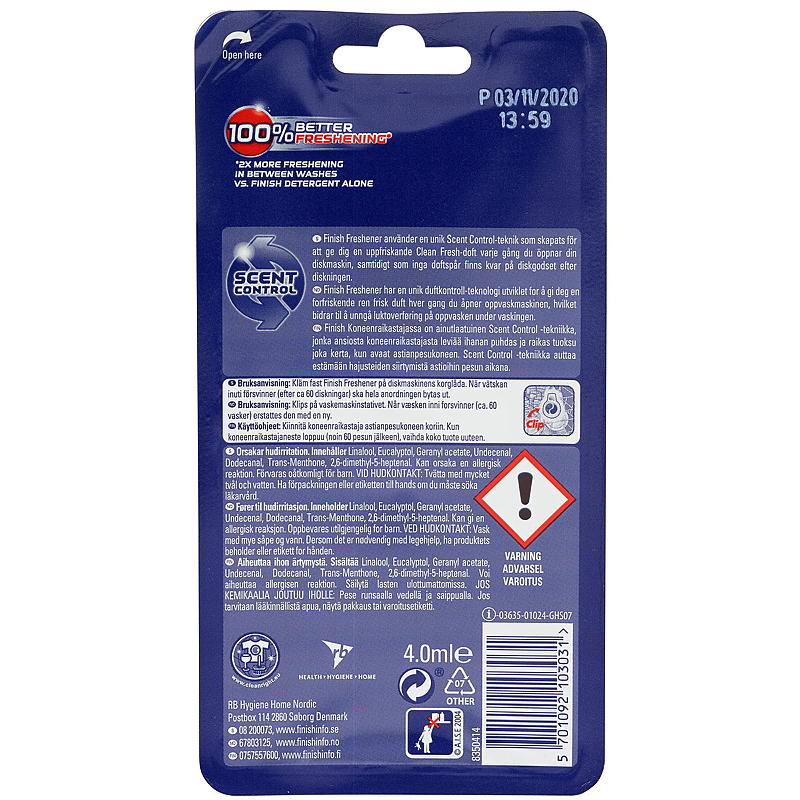 Finish Odour Stop Finish Sitron- & limeduft