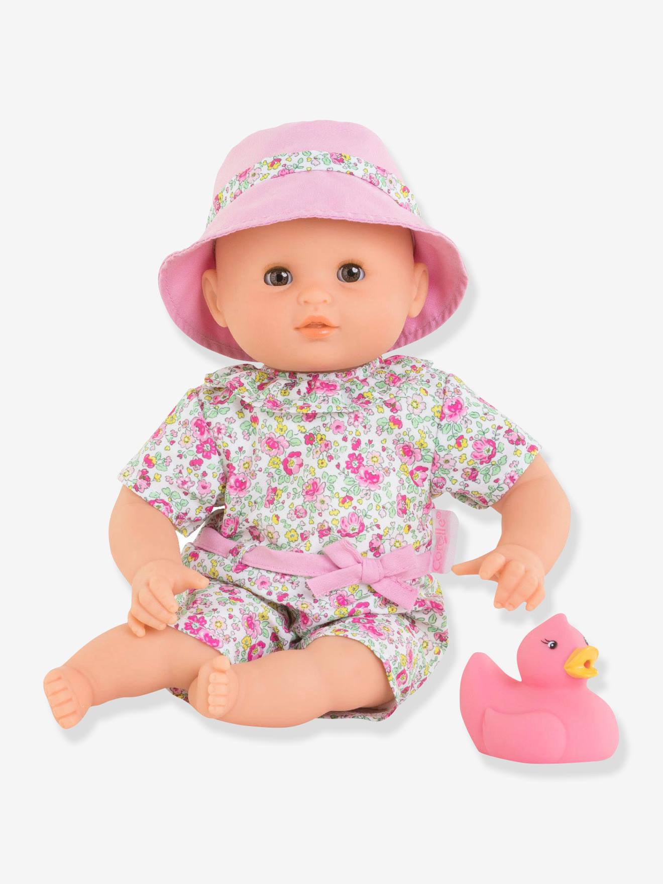 Bébé Bain Coralie COROLLE rose jardin