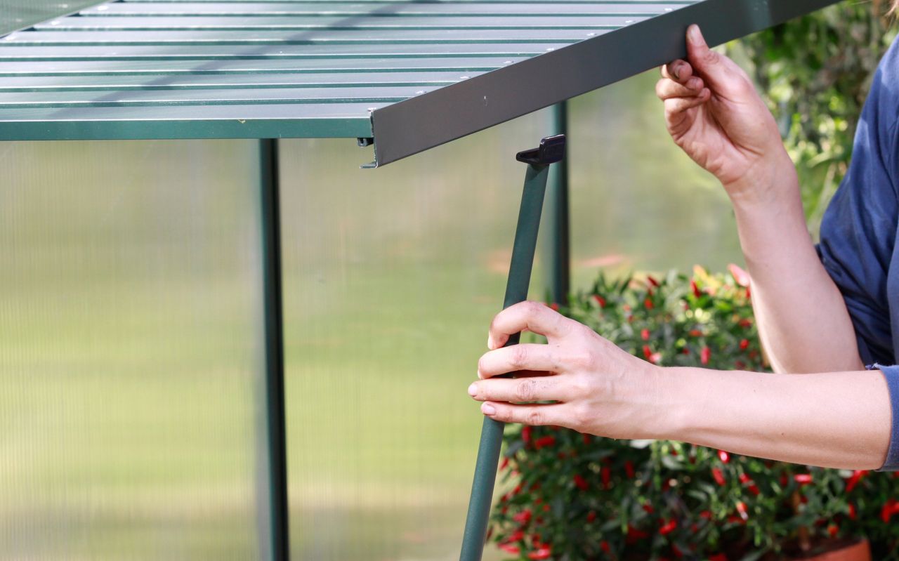 Vitavia Alutisch, abklappbar, 120x56x81cm, grün