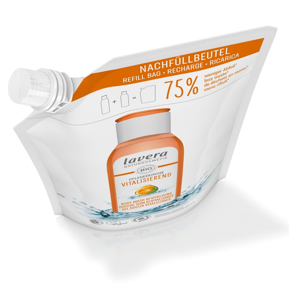 Lavera Pflegedusche Vitalisierend Nachfüllbeutel 500 ml
