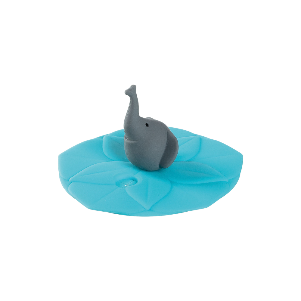 Deckel Bambini türkis Elefant