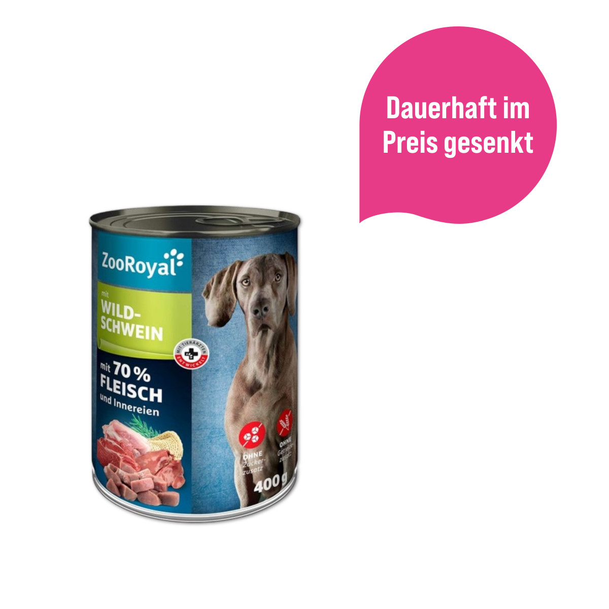 ZooRoyal Hunde-Nassfutter mit Wildschwein kaufen