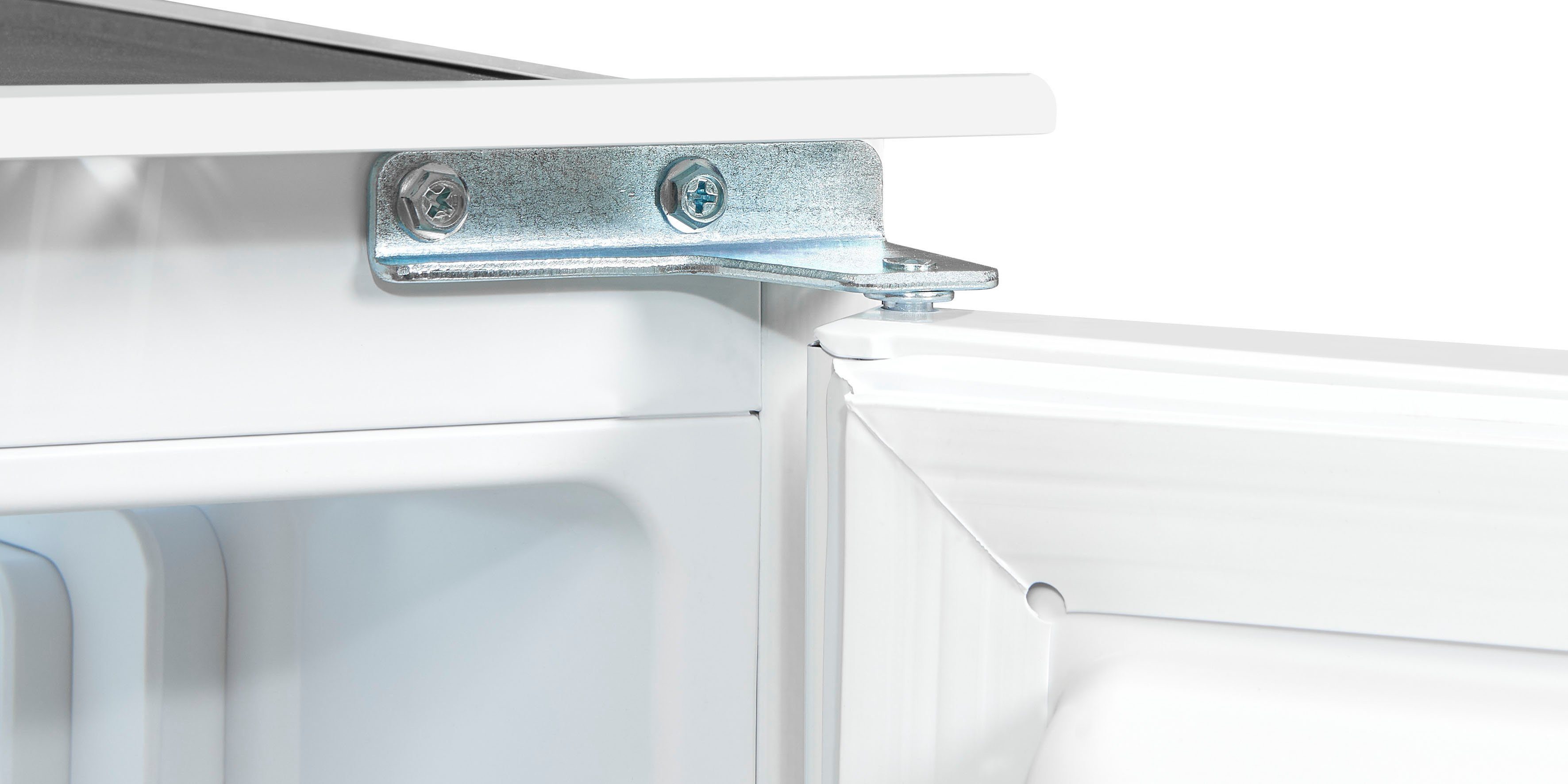 exquisit Einbaukühlschrank EKS131-V-040F, 88 cm hoch, 54 cm breit