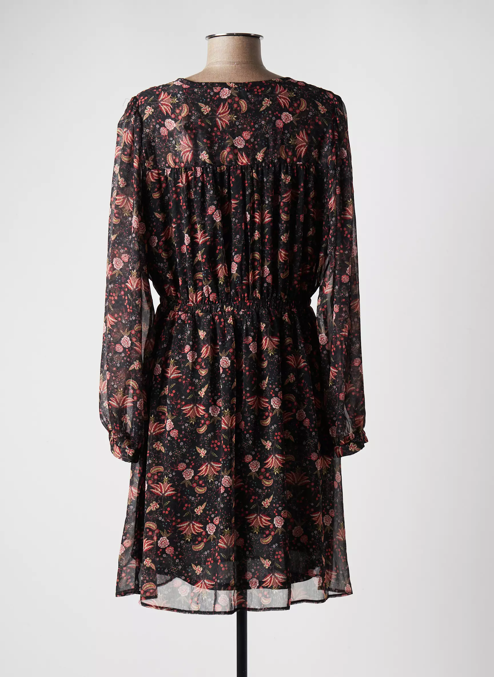 C Est Beau La Vie Robes Mi Longues Femme couleur noir