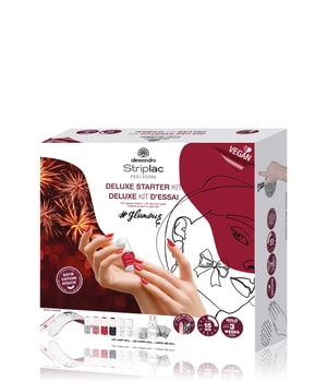 Alessandro Striplac Peel Or Soak Glitter & Glamour Starter Kit Deluxe Nagellack-Set-1 Stk