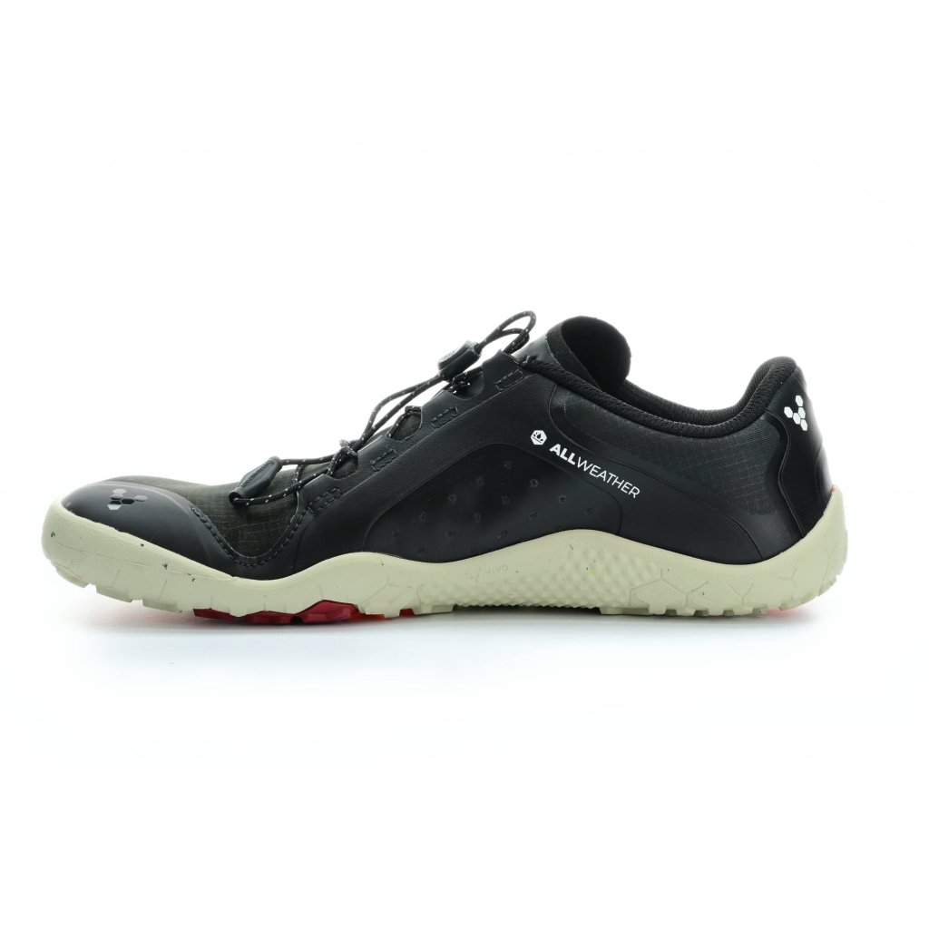 Vivobarefoot Trail II All Weather FG L Obsidian Textile sportliche Barfußschuhe