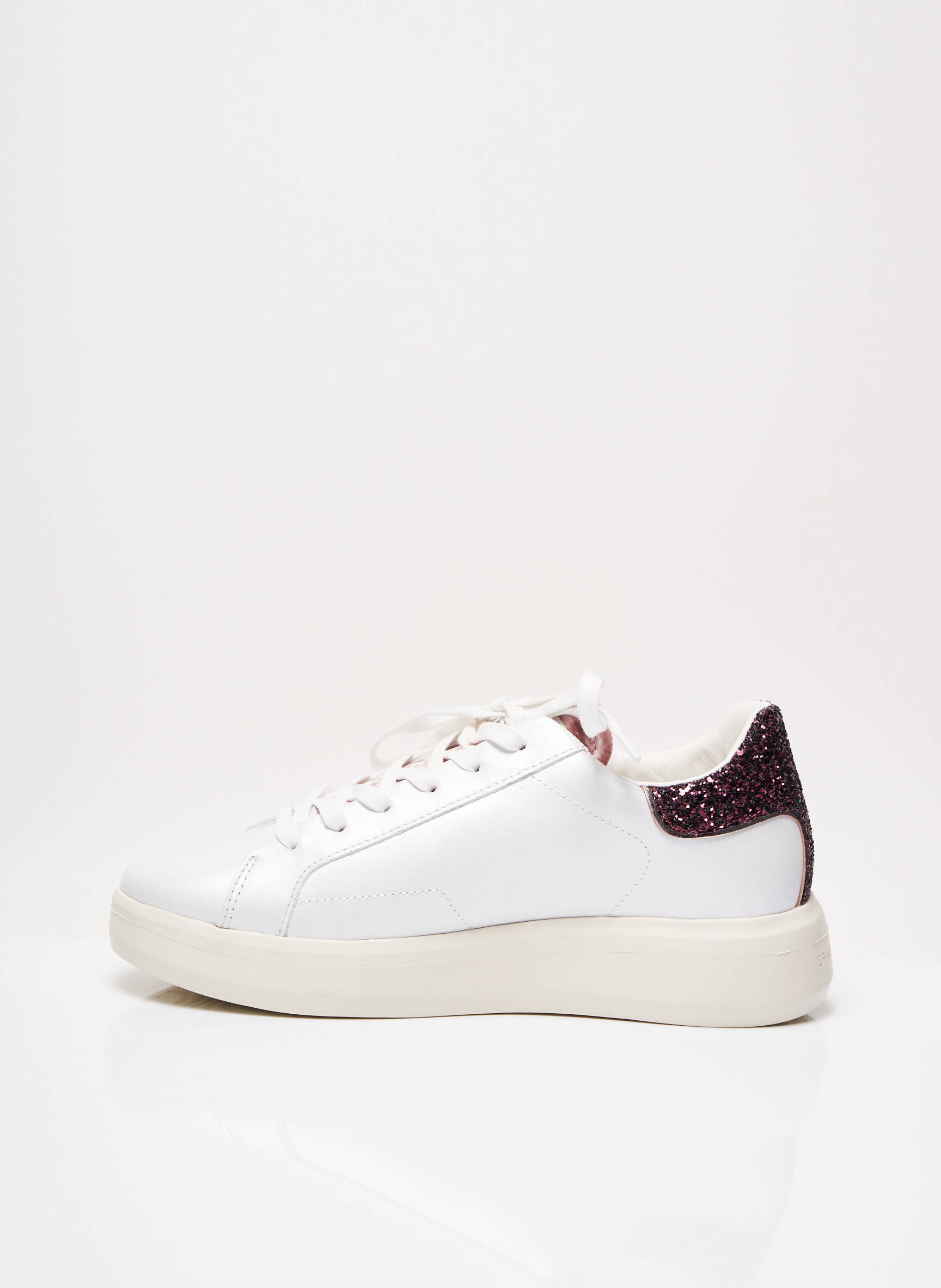 Crime London Baskets Femme couleur blanc
