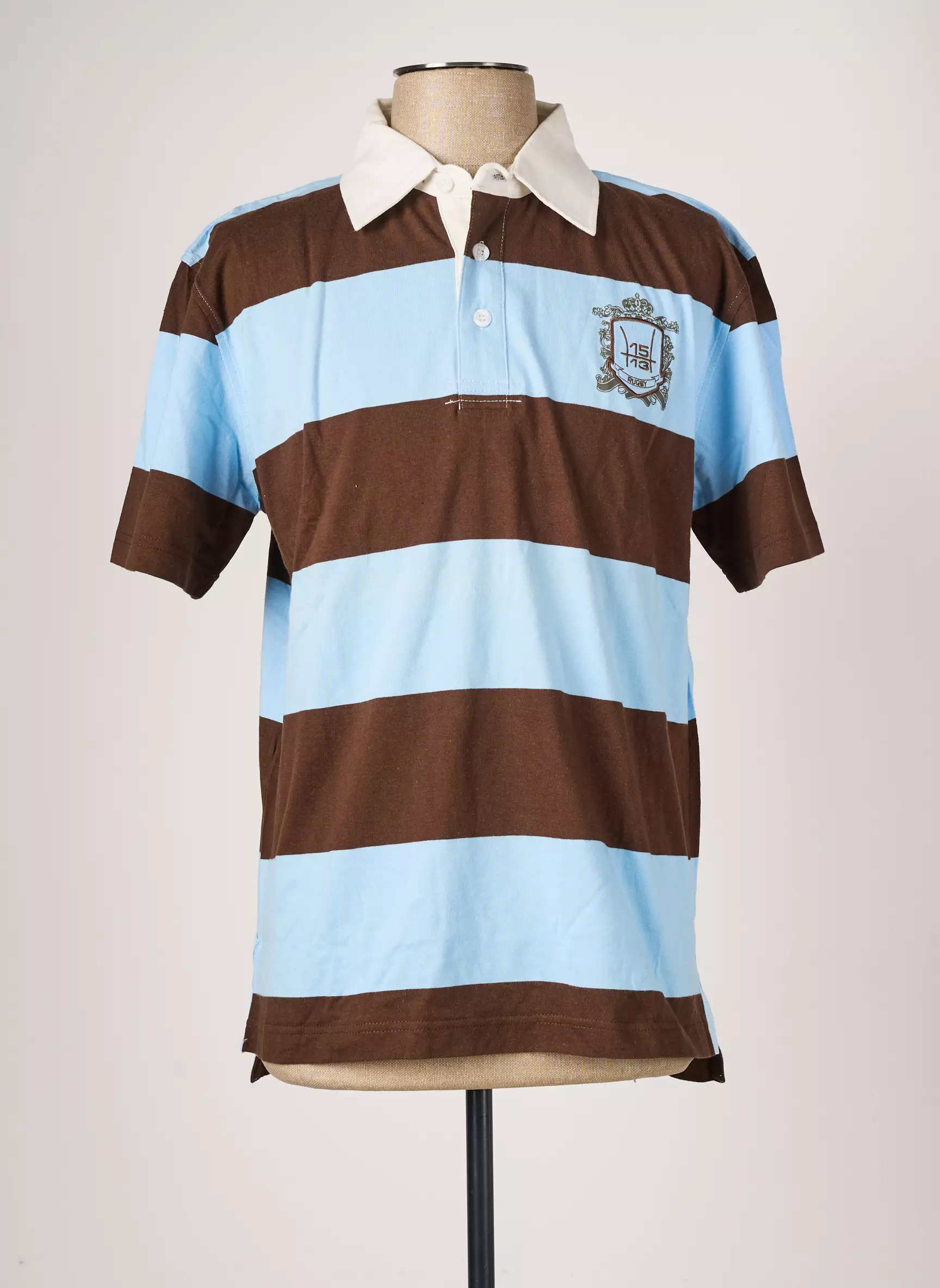 Quinze Treize Polos Homme couleur marron