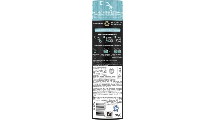 Lenor Wäscheparfüm Unstoppables Fresh 300 g
