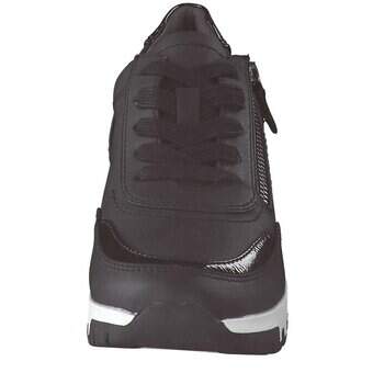 Jana comfort Schnürsneaker in schwarz