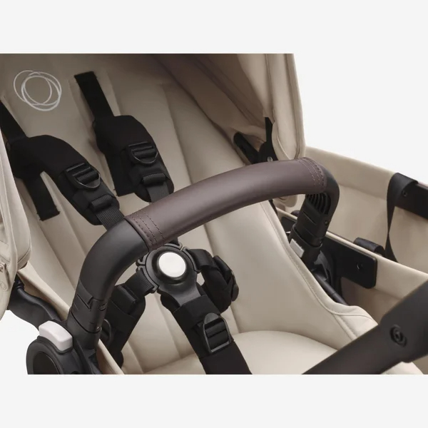 Bugaboo Donkey 5 Twin 2-in-1 Stroller Set Black/Desert Taupe, Desert Taupe