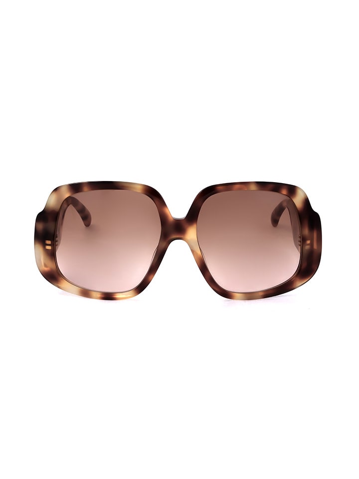 Longchamp Damen-Sonnenbrille in Braun/ Hellbraun günstig kaufen 59