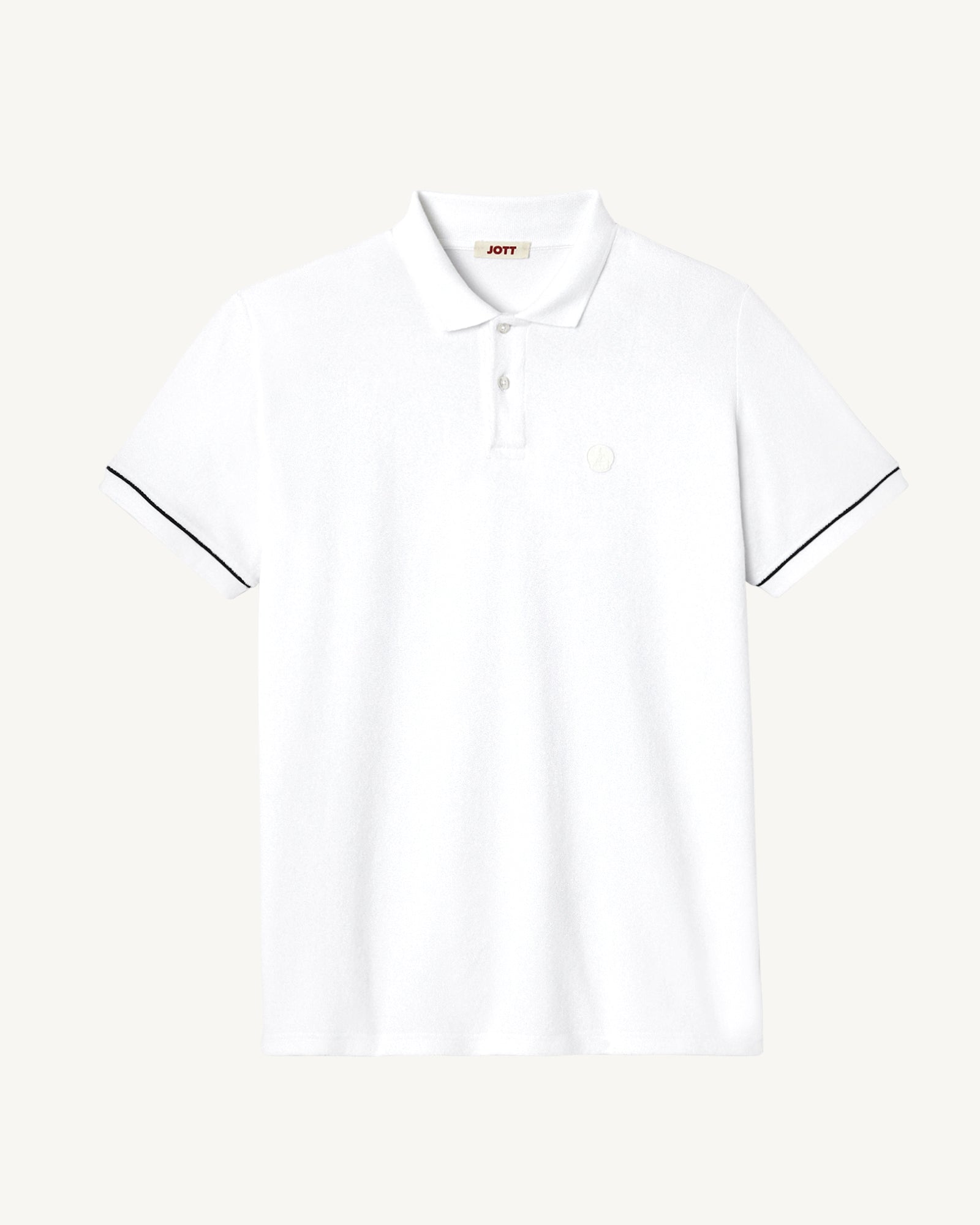 Polo éponge Blanc Neil