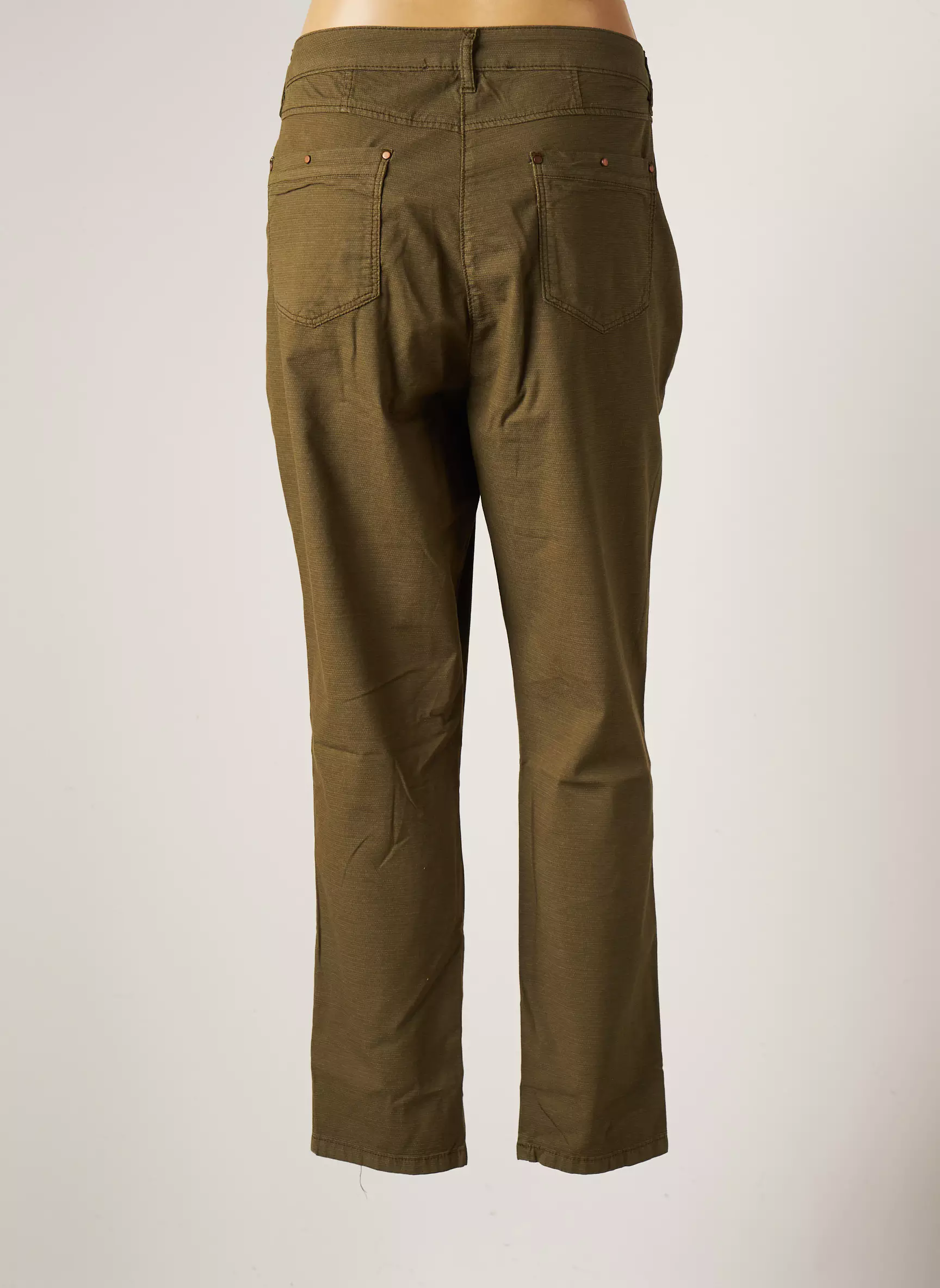 Mado Et Les Autres Pantalons Droits Femme couleur vert