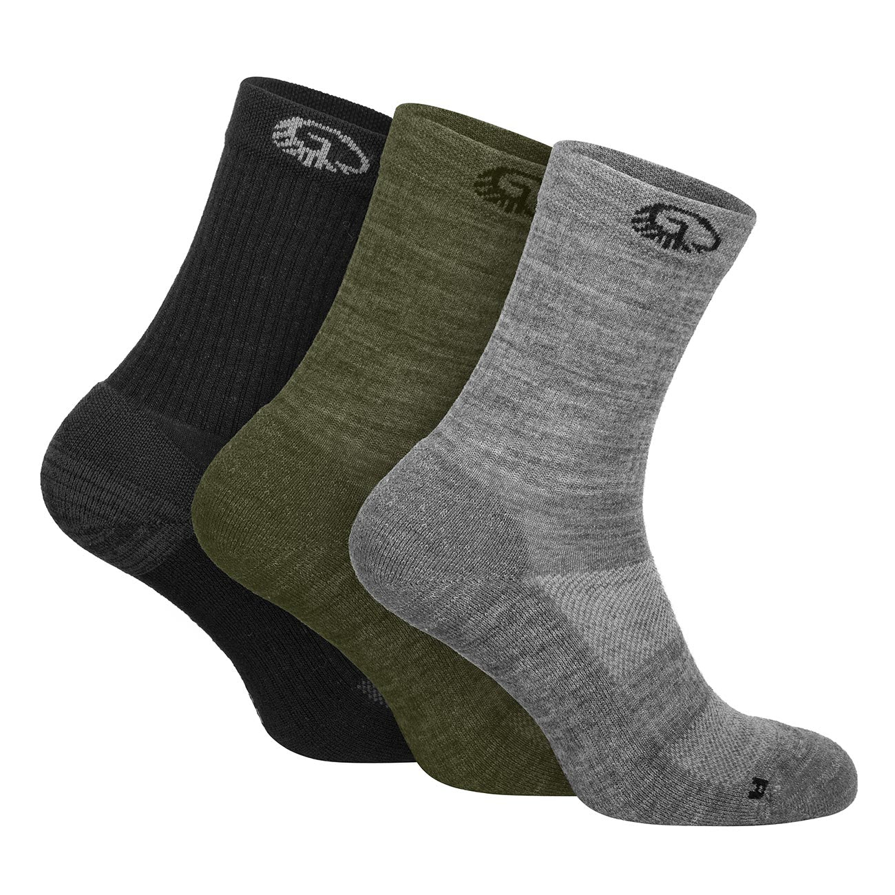 Merino Trekkingsocken 3er-Pack