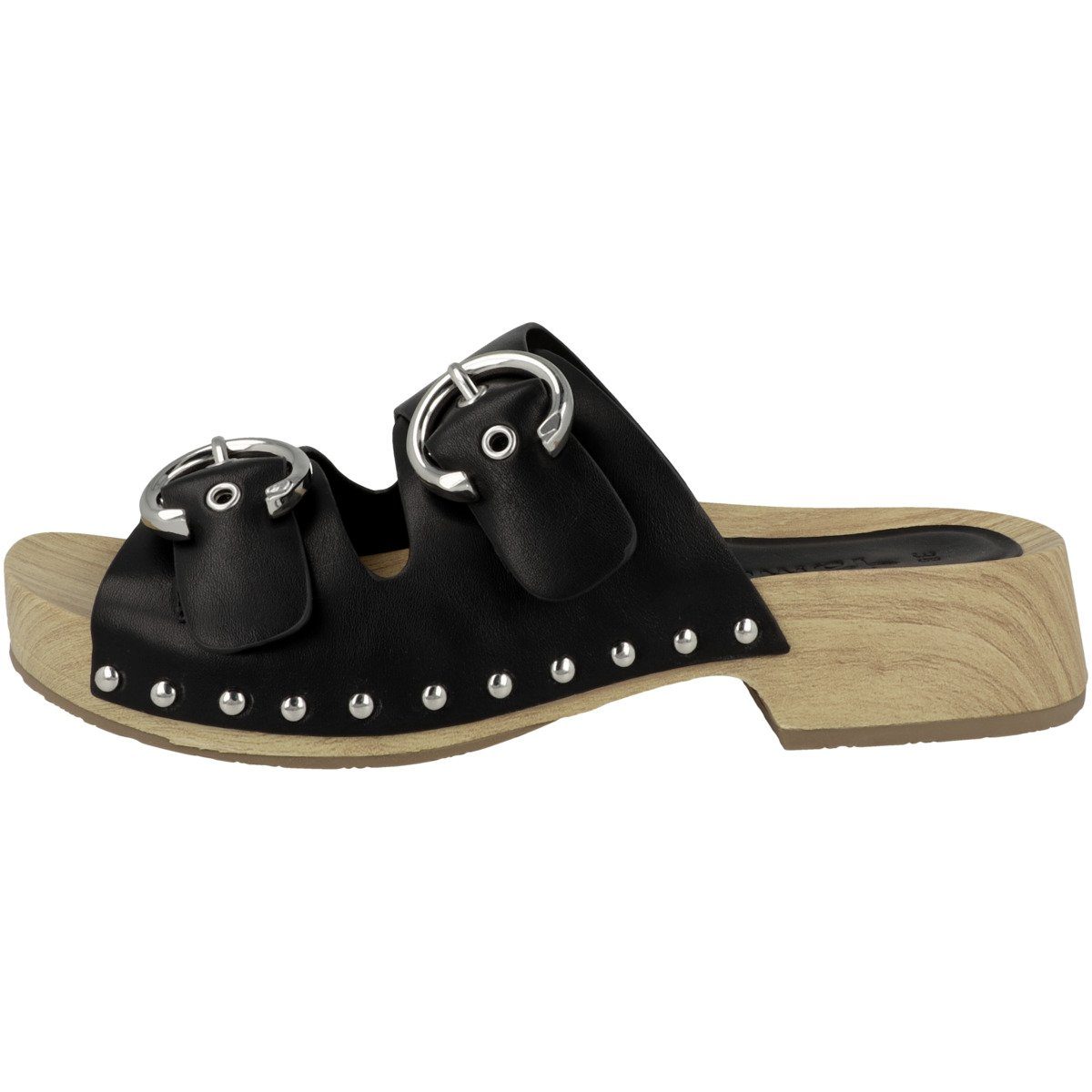 Tamaris 1-27218-20 Damen Pantolette Nieten