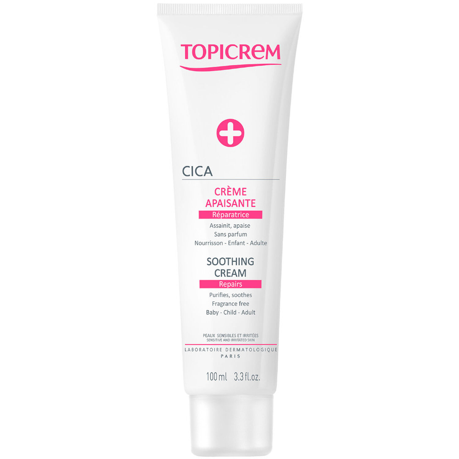 Topicrem CICA+ Crème Apaisante Réparatrice