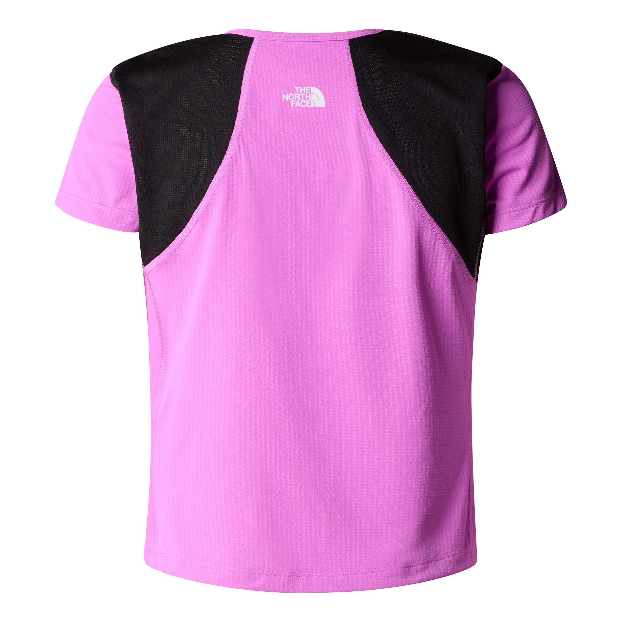 Lightbright Laufshirt Damen - Pink, Schwarz