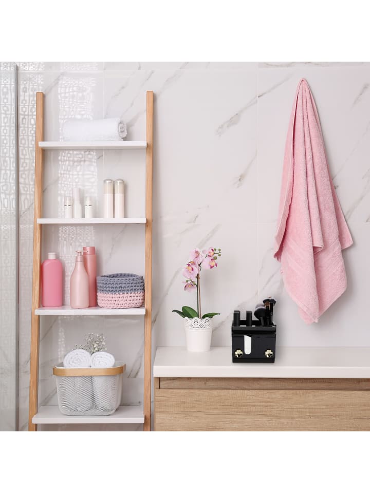relaxdays Kosmetik Organizer in Schwarz/ Gold - (B)24 x (H)10 x (T)12,5 cm günstig kaufen onesize