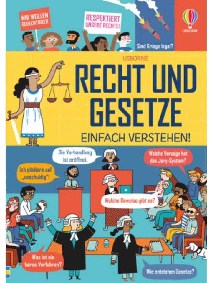 Usborn Buch - Recht und Gesetze - einfach verstehen! günstig kaufen onesize