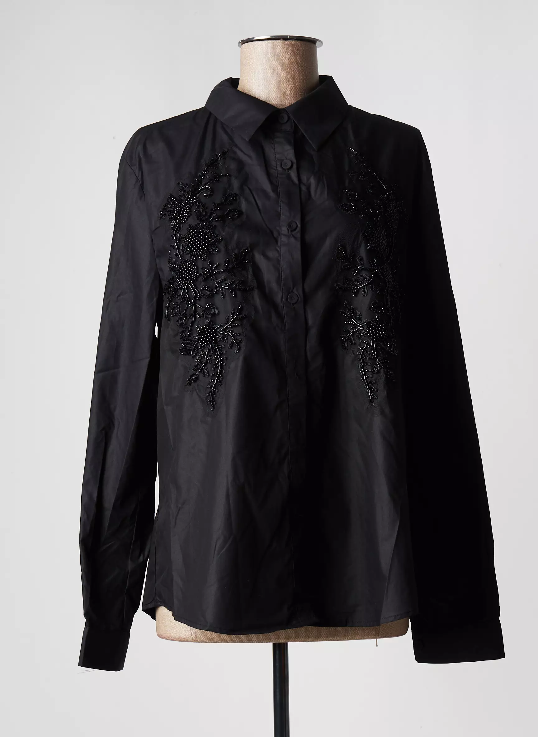 Golden Live Chemisiers Femme couleur noir