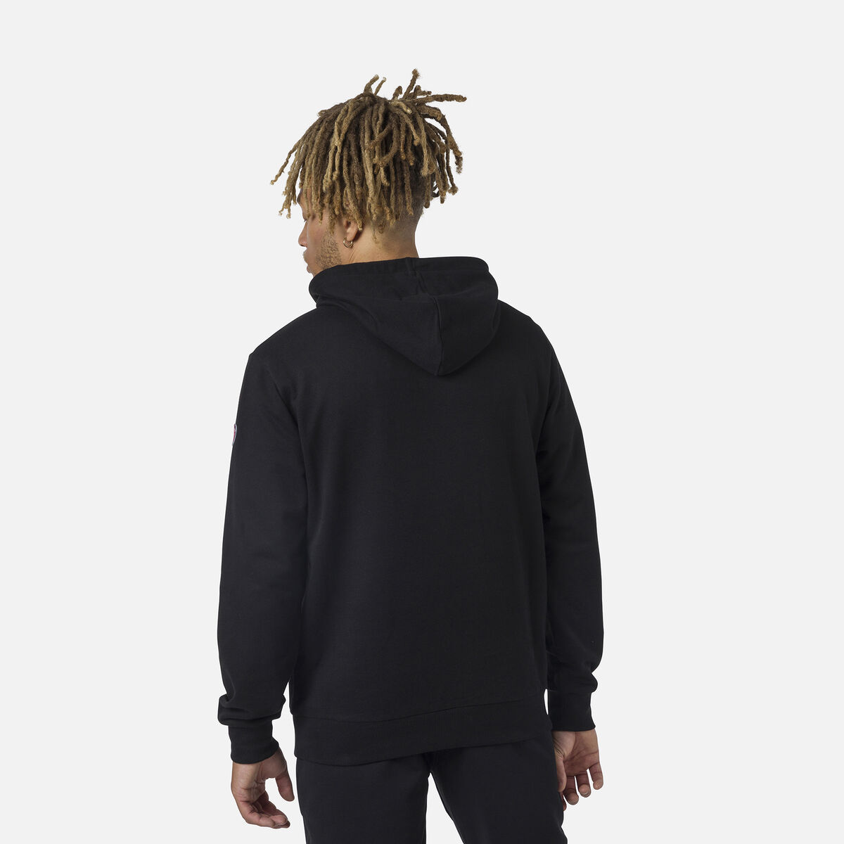 Herrensweatshirt mit Kapuze und Logo