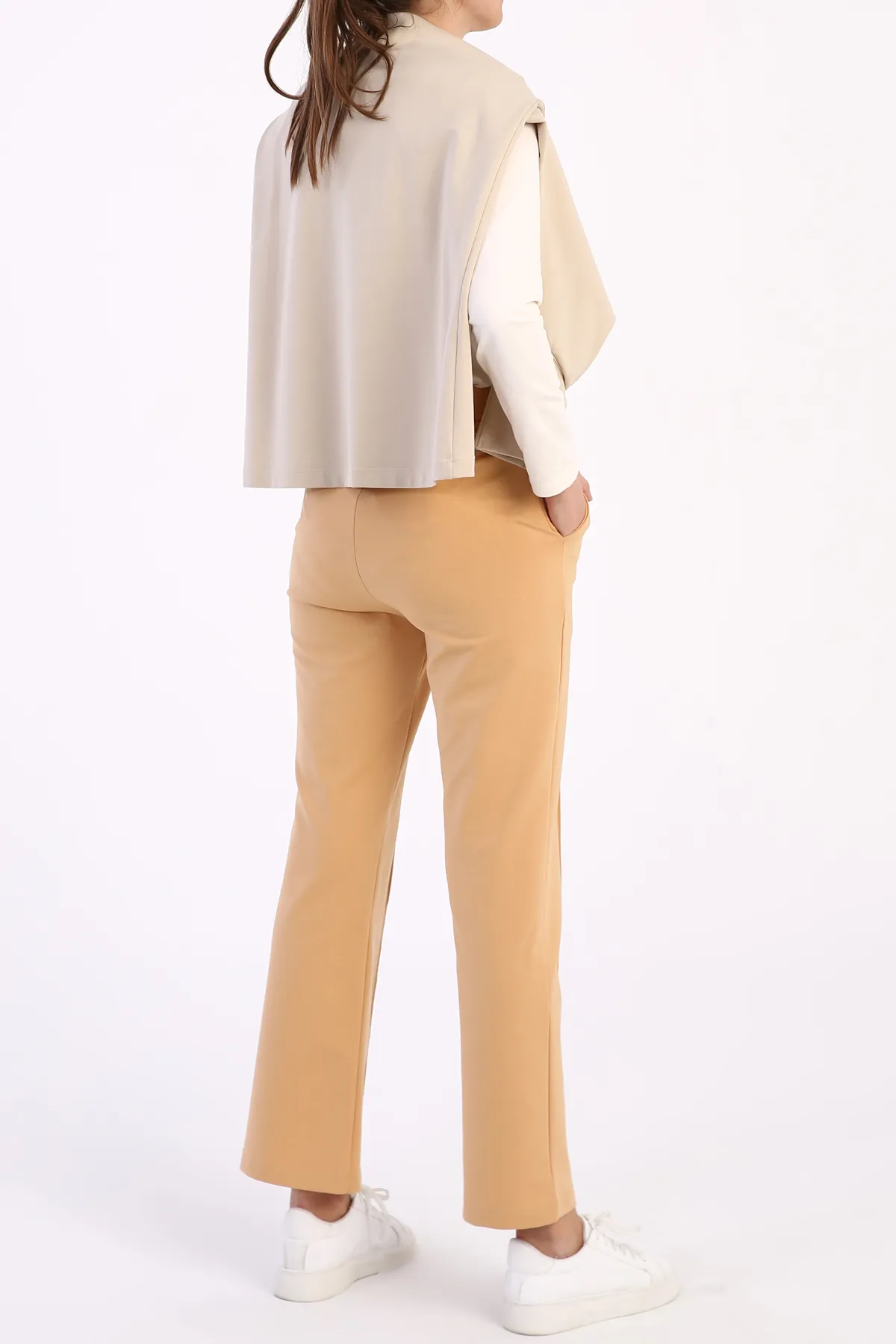 ALLDAY  Hellbeige Jogginghose mit Taschen