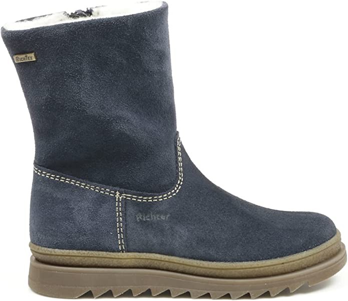 RICHTER Stiefel Mädchen blau Stiefelette Winter