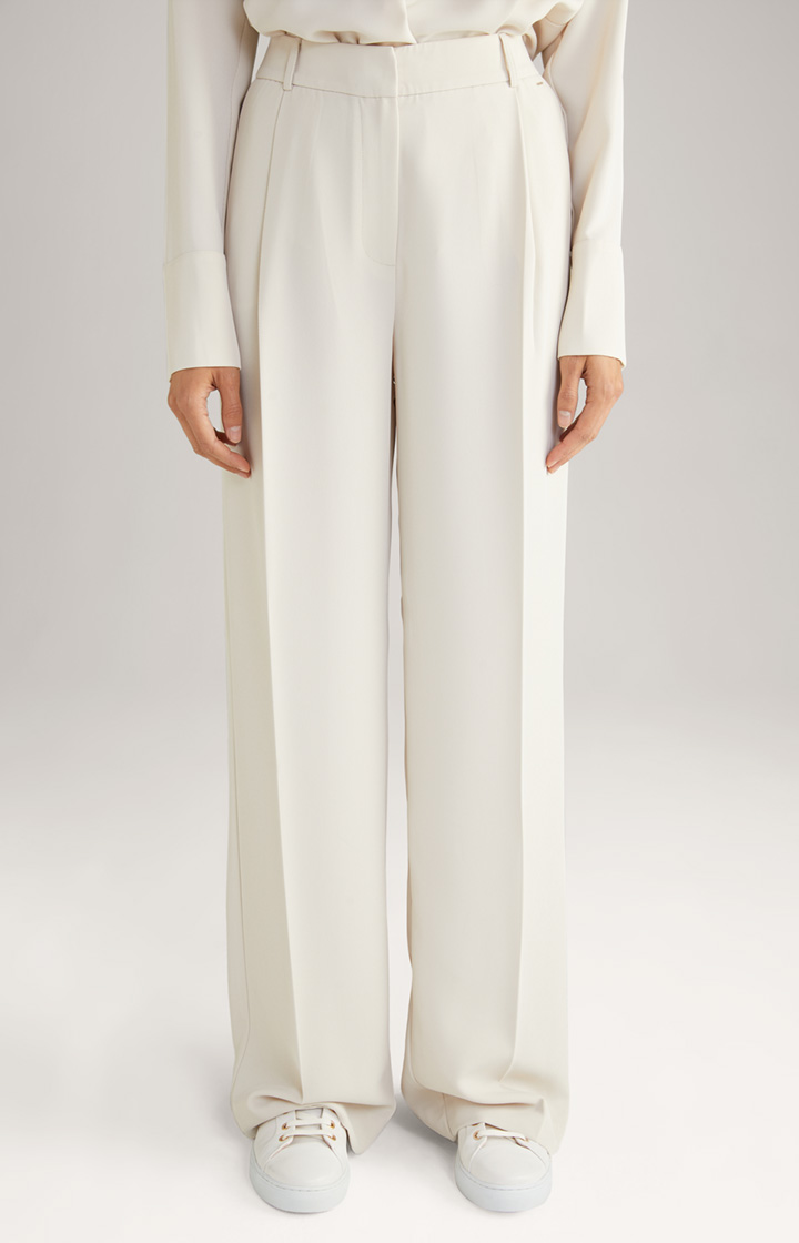 Twill-Hose in Creme