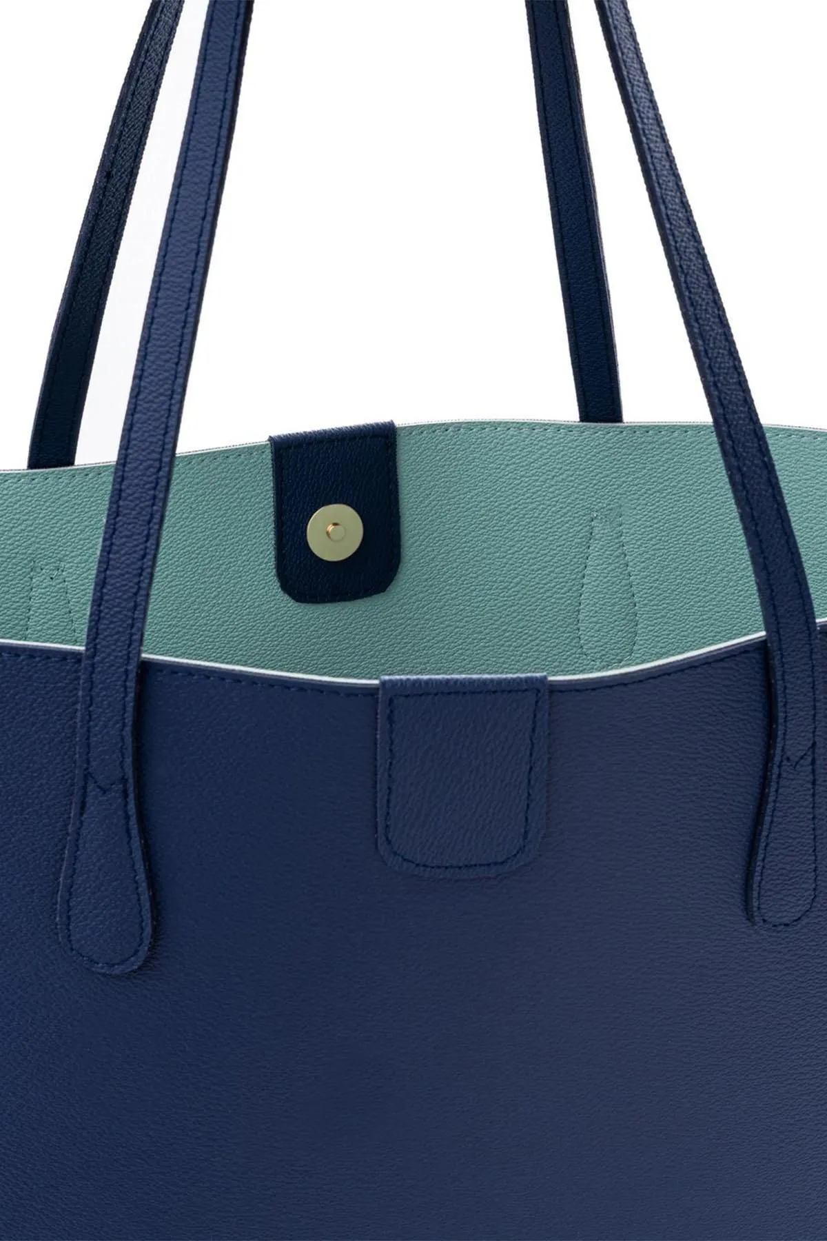 Lucky Bees  Große Tote-Umhängetasche aus Kunstleder für Damen