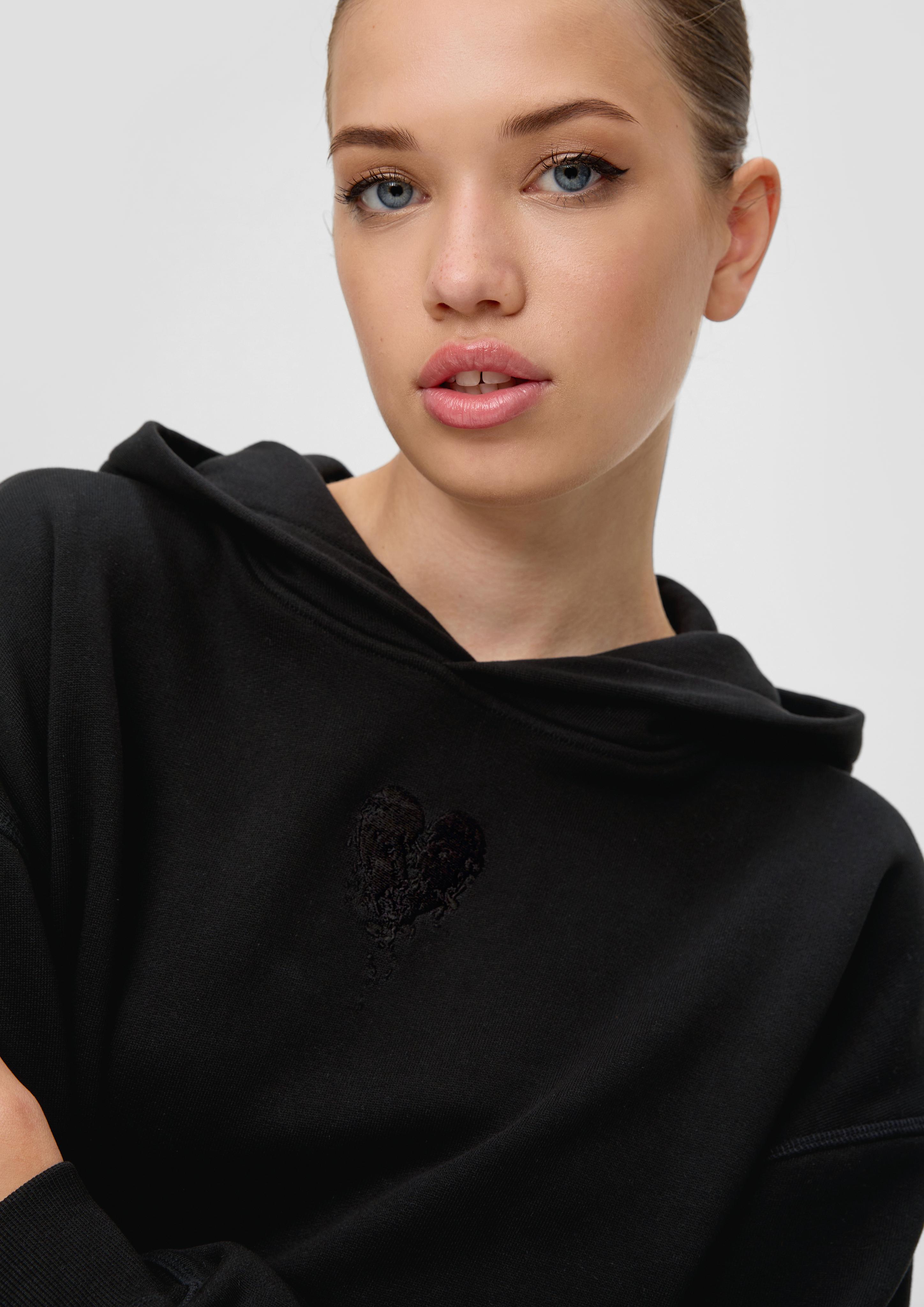 Sweat-Hoodie mit Stitching | QS x ELIF  2135497-9999