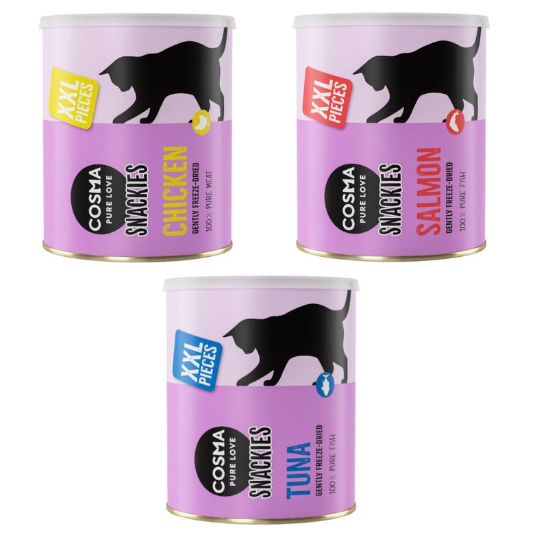 Sparpaket Cosma Snackies XXL Maxi Tube zu TOP-Preisen | bitiba %