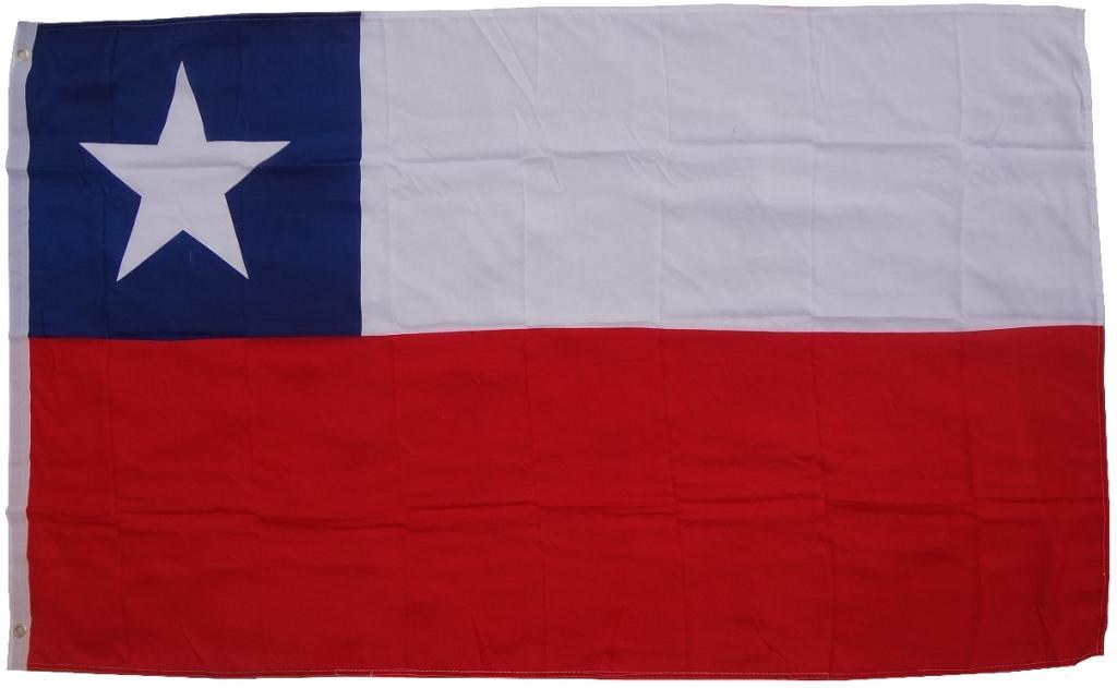 trends4cents Flagge Chile 90 x 150 cm